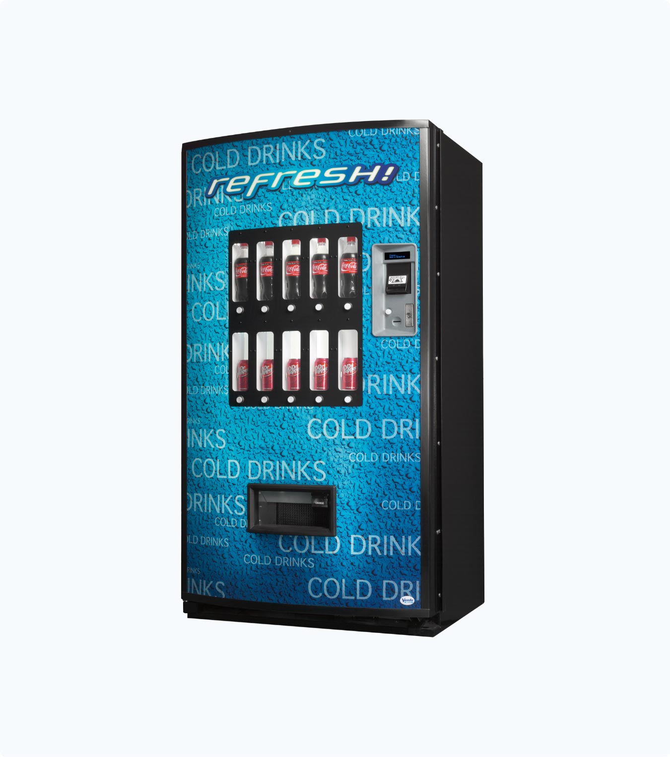 Vendo V721 stack drink machine cold drink machines vending machine